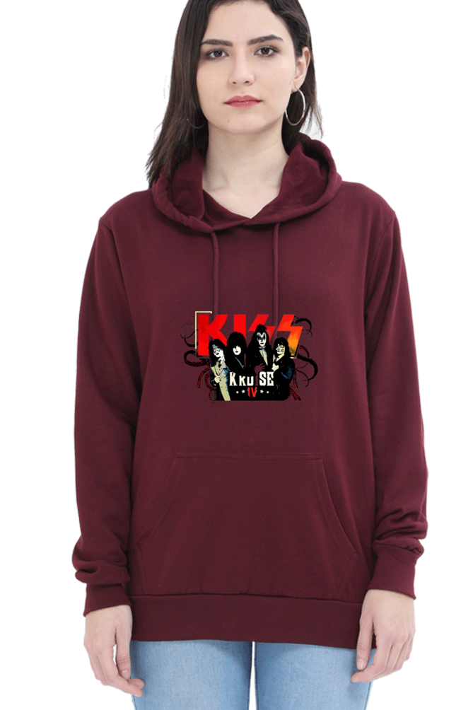 Nimus Women | Kiss| Hoodie Sweatshirt