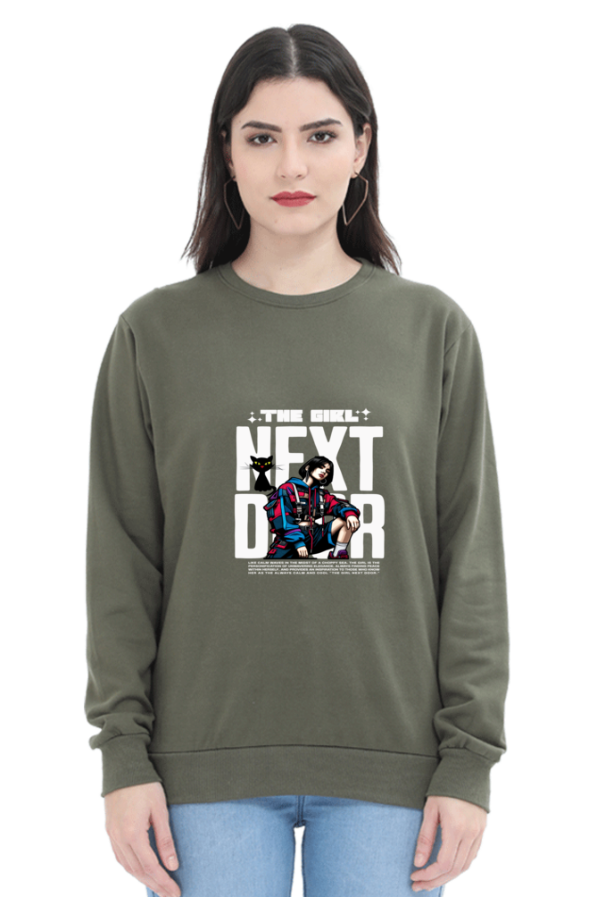 Nimus Women |THE GIRL NEXT DOOR|Sweatshirt