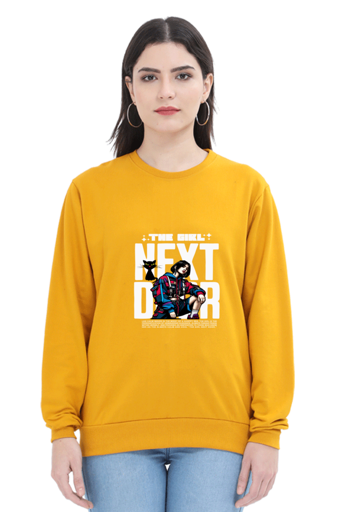 Nimus Women |THE GIRL NEXT DOOR|Sweatshirt