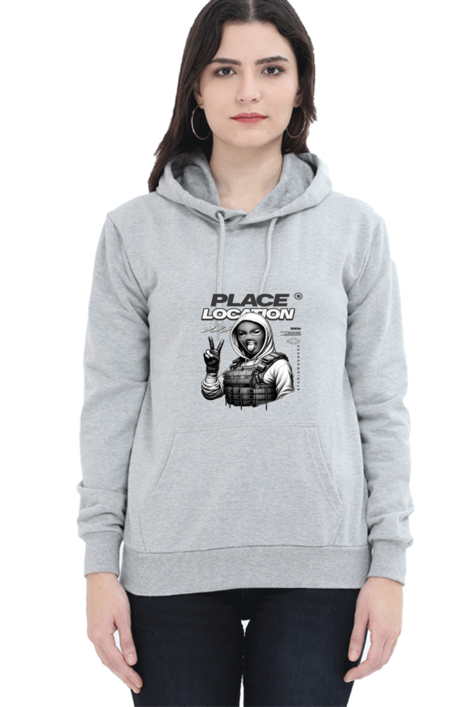 Nimus Women| PLACE LOCATION | Hoodie Sweatshirt