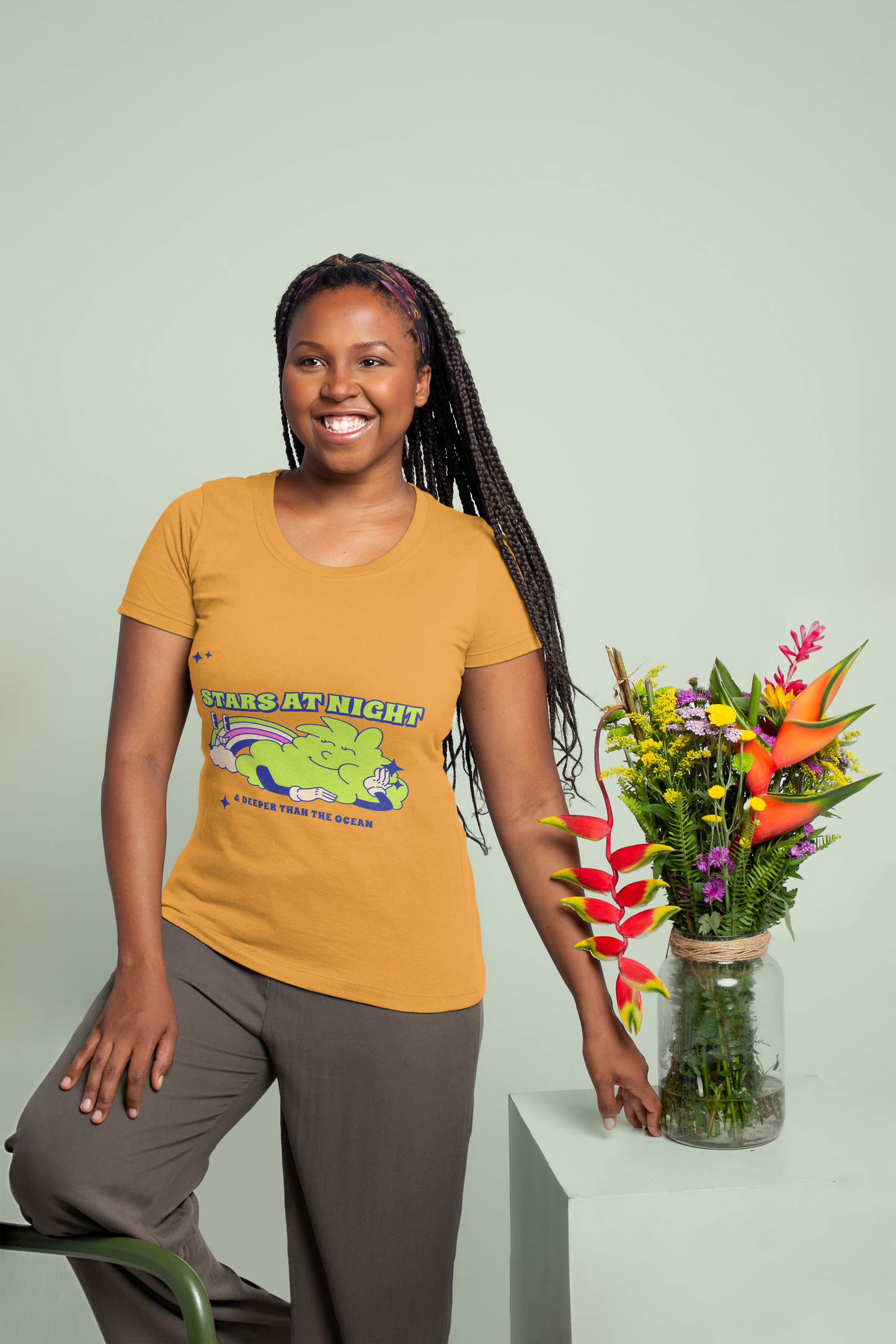 Nimus T Shirt Women Star Night