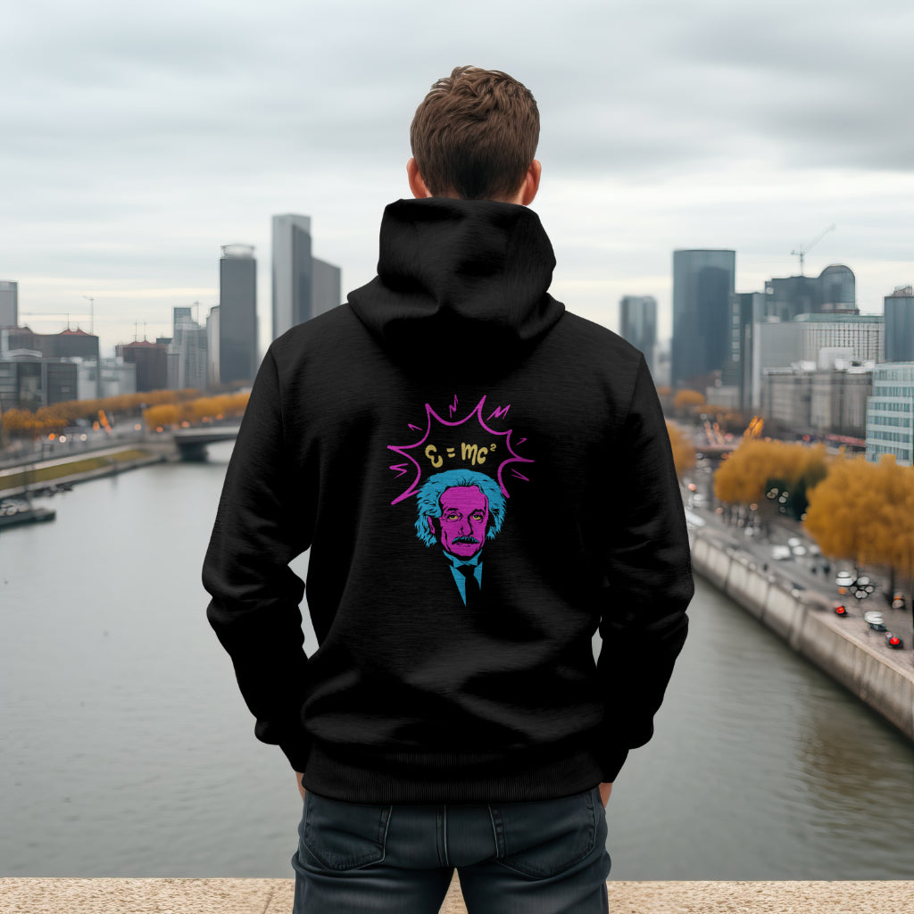 Nimus Men Einstein Hoodie Oversized Sweatshirt
