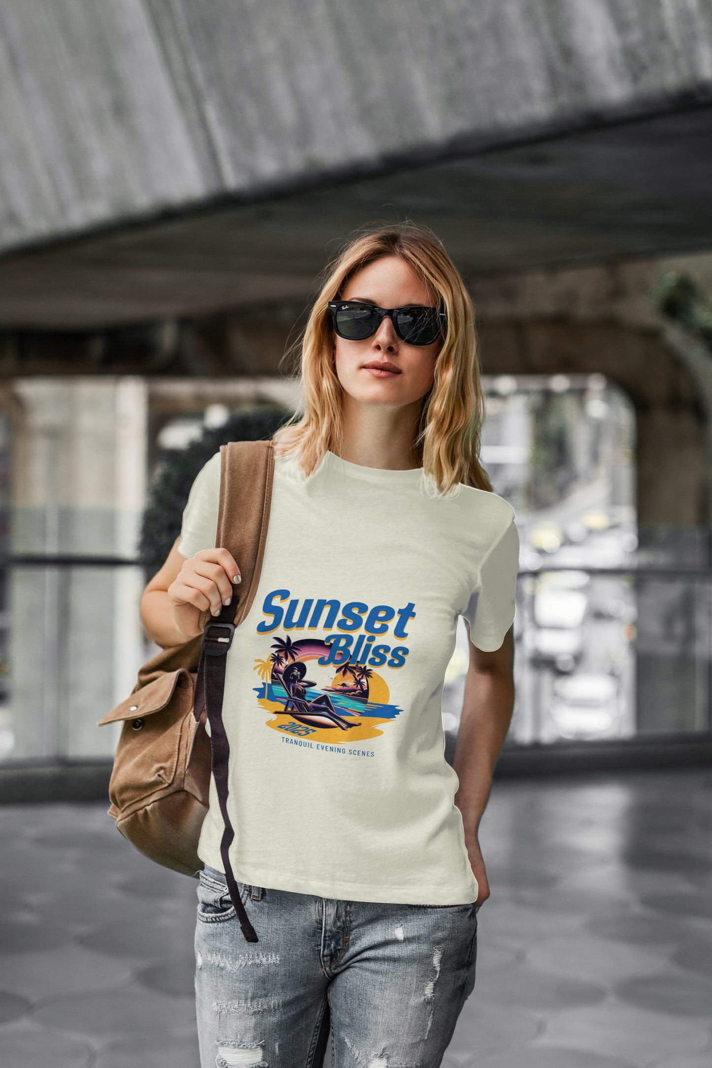 Nimus T shirt Women Sunset Bliss