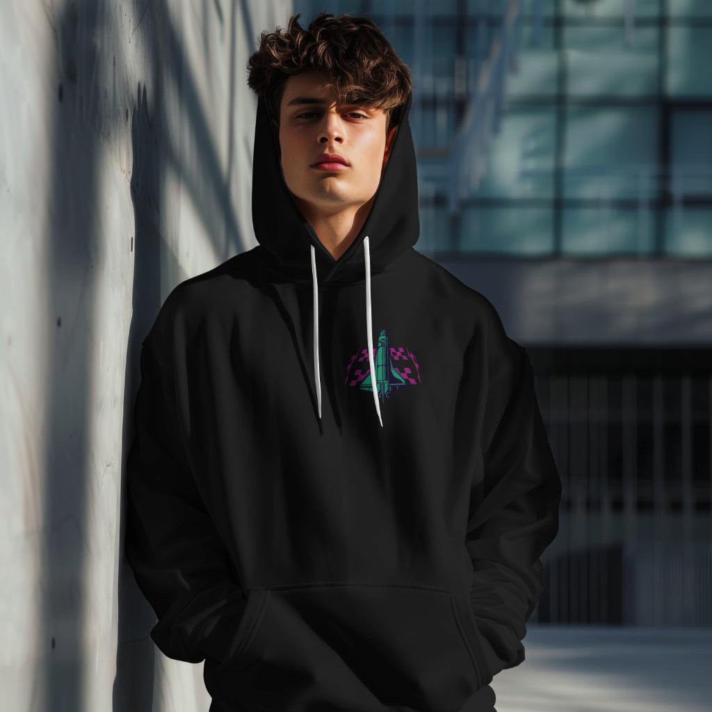 Nimus Men ROCKET Hoodie Oversized Sweatshirt