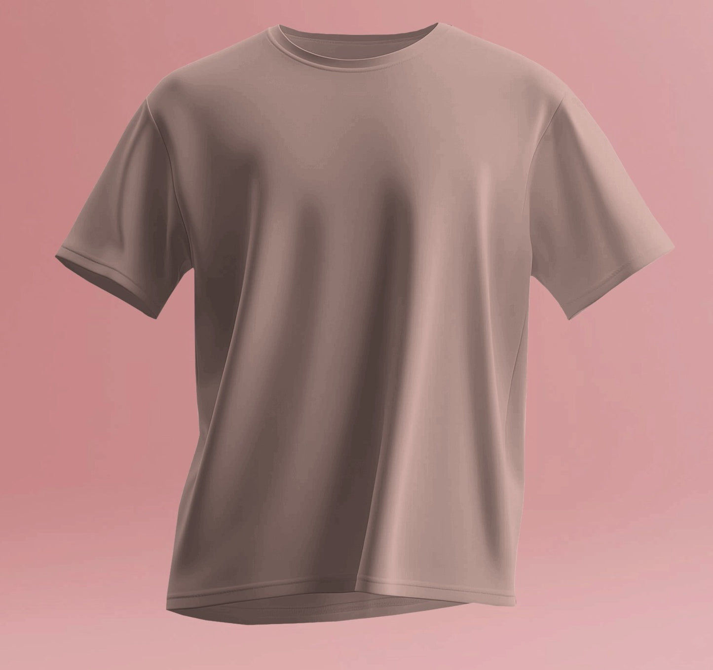 Nimus T shirt men Plain Mushroom