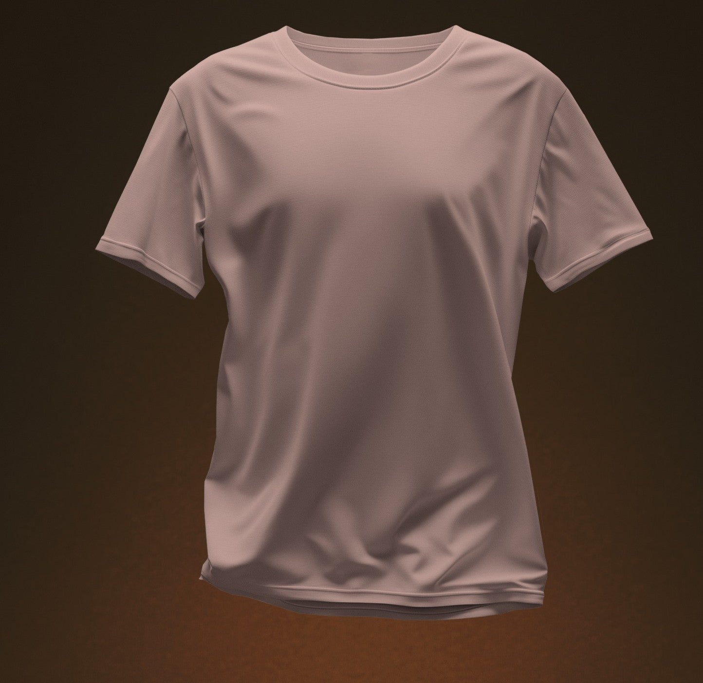 Nimus T shirt men Plain Mushroom