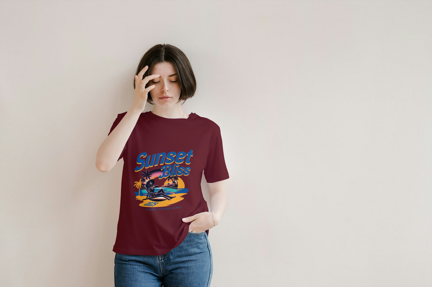 Nimus T shirt Women Sunset Bliss