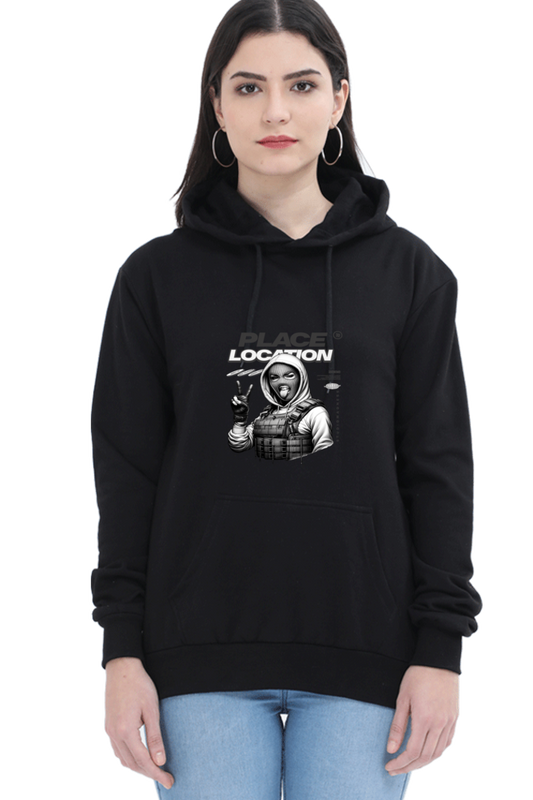 Nimus Women| PLACE LOCATION | Hoodie Sweatshirt