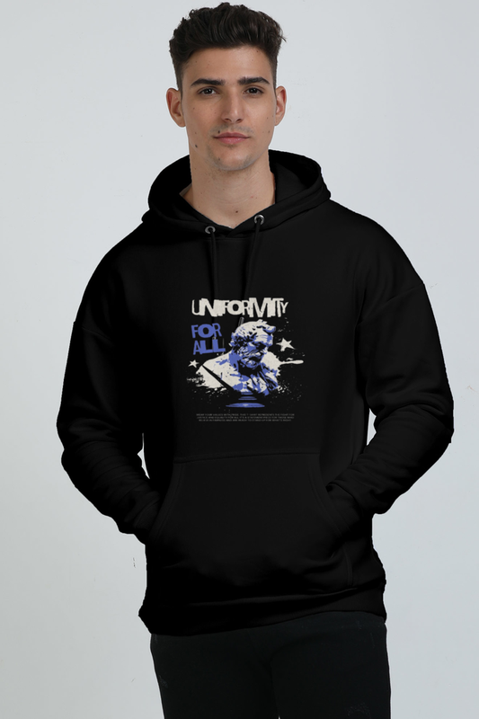 Nimus Premium | UNIFORMITY FOR ALL | Black Oversized Hoodies |