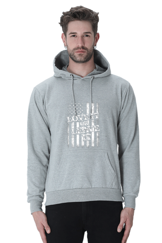 Nimus Men Love it or leave it Hoodie Sweatshirt