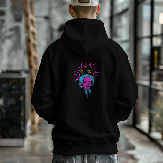 Nimus Men Einstein Hoodie Oversized Sweatshirt