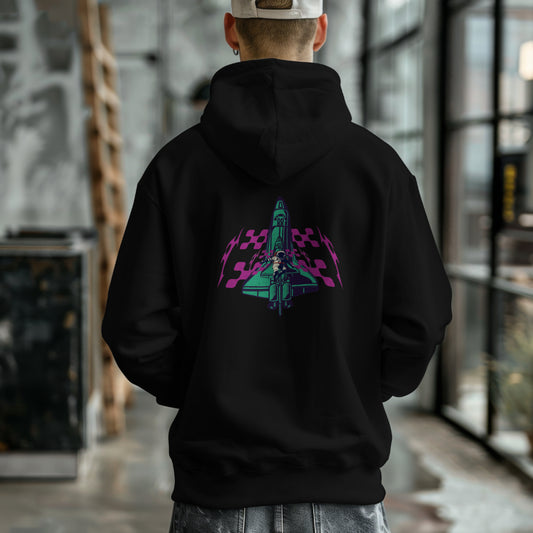 Nimus Men ROCKET Hoodie Oversized Sweatshirt