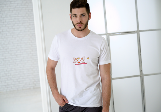 Nimus T shirt Men Happy Vibes