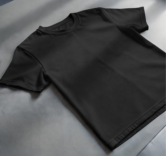 Nimus T shirt men Plain Black