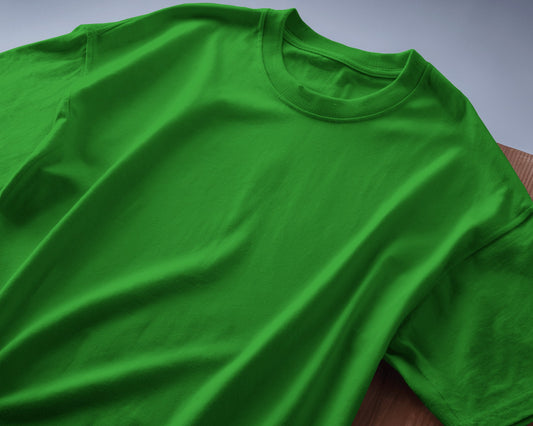 Nimus T Shirt Men Solid Flag Green