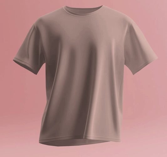Nimus T shirt men Plain Mushroom