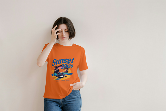 Nimus T shirt  Women Sunset Bliss